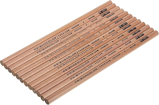 Prismacolor Colorless Blender Pencils, Adult Coloring, 12 Pack