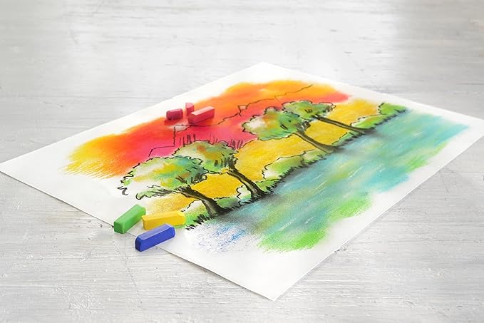 Faber-Castel FC128248 Creative Studio Soft Pastel Crayons (48 Pack), Assorted