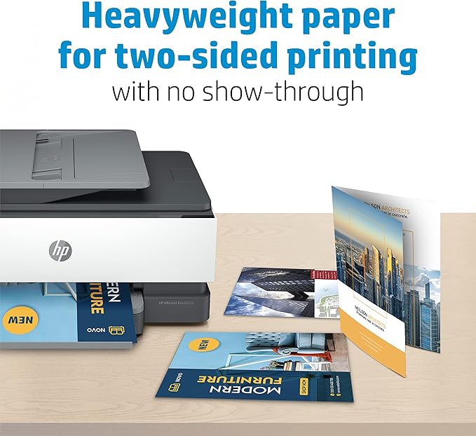 HP Professional Business Paper, Matte, 8.5x11 in, 48 lb, 150 sheets, works with inkjet printers (CH016A)