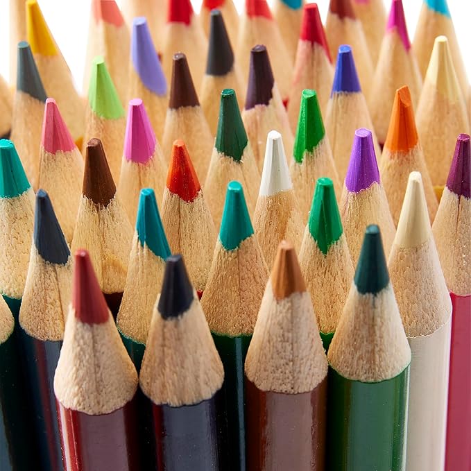 Cra-Z-Art Colored Pencils Bulk Pack, 10 Boxes of 24 ct Pre-Sharpened Pencils, Non-Toxic, Classroom School Art Supplies