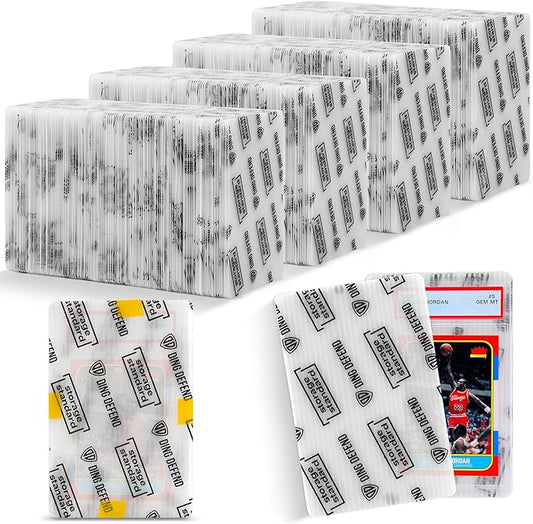 Card Protectors Trading Cards Shipping Supplies, 510-Pack 4'' x 6'' Graded Card Sleeves for Mailing Inserts, Plastic Semi Rigid Card Holder Better Than Corrugated Cardboard Sheets