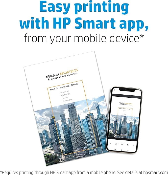 HP Professional Business Paper, Glossy, 8.5x11 in, 52 lb, 150 sheets, works with laser printers (4WN10A)