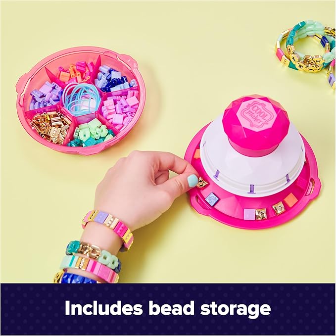 Cool Maker, PopStyle Bracelet Making Kit with 170 Beads, Make & Remake 10 (Packaging May Vary), Arts and Crafts Jewelry Kit, Kids Toys for Ages 7 and up