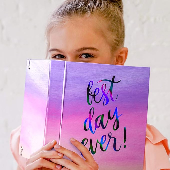 STMT Planner Set - Decorate The Ultimate DIY Daily Planner, Organizer, Diary, Journal, Agenda with Embellishments, Stickers, Paper Clips, Stamp Markers & Pens, Inspiring for Kids and Teen Girls