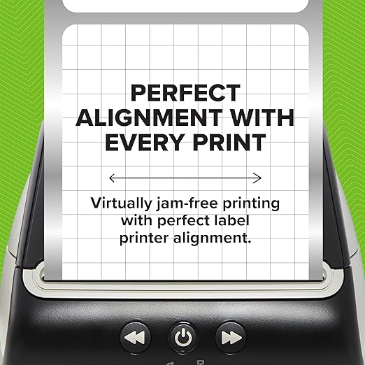 DYMO®-Branded LabelWriter Mailing Address Labels for LabelWriter Label Printers, White, 1-1/8" x 3-1/2", 6 Rolls of 350 (2100 Total)