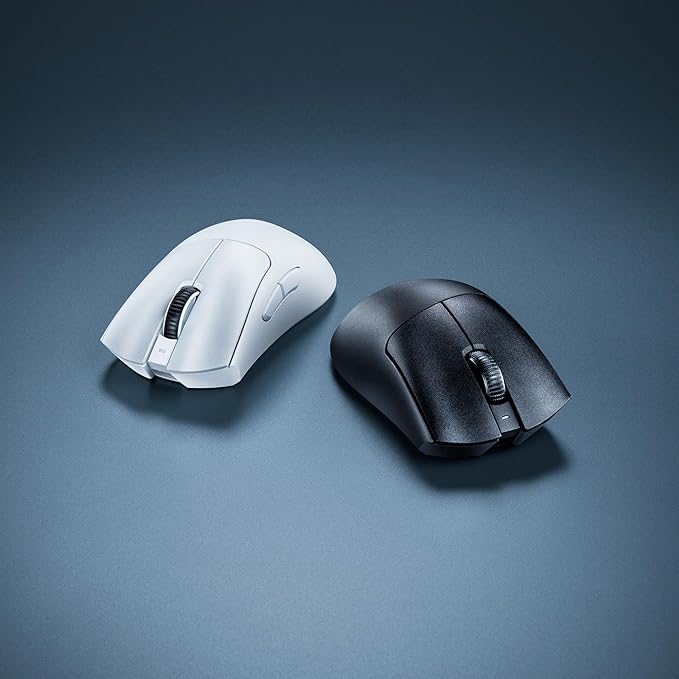 Razer DeathAdder V3 Pro Gaming Mouse: 63g Ultra Lightweight - Focus Pro 30K Optical Sensor - Fast Optical Switches Gen-3 - HyperSpeed Wireless - 5 Programmable Buttons - 90 Hr Battery - Black