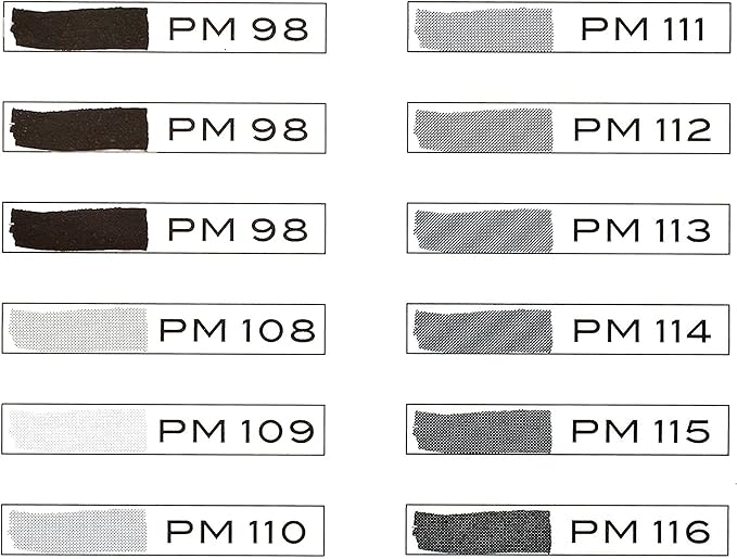 Prismacolor 3622 Premier Double-Ended Art Markers, Fine and Chisel Tip, Cool Grey, 12-Count
