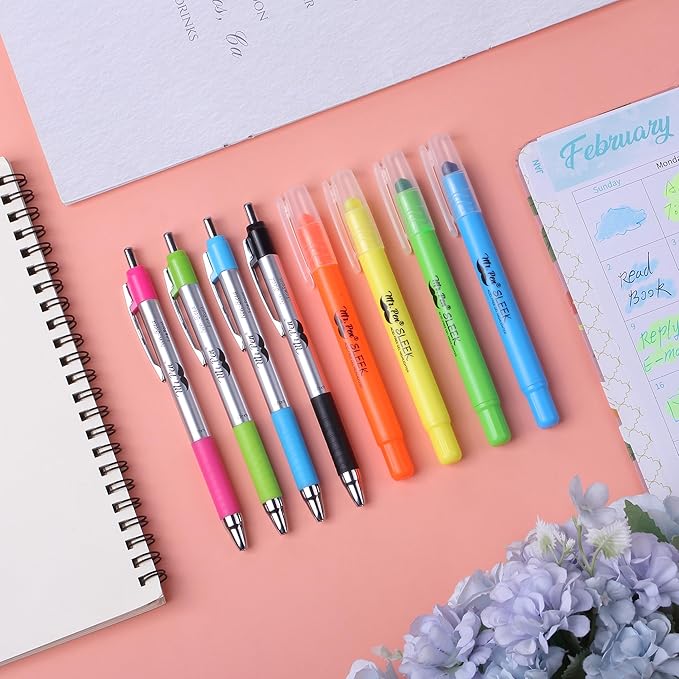 Mr. Pen- Bible Highlighters and Pens No Bleed, 16 Pack, Colorful Bible Pens and Highlighters No Bleed