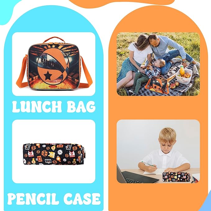 Kids Rolling Backpack for Boys Backpack with Wheels for School Backpacks for Boys Kids Bookbag for Primary Middle School with Lunch Box Set