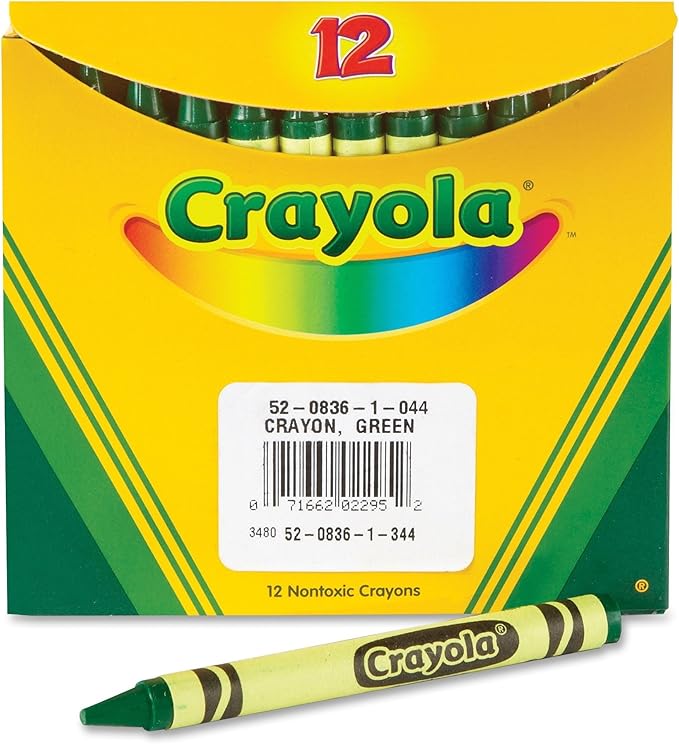 Crayola 520836044 Bulk Crayons 24BX/CT Green