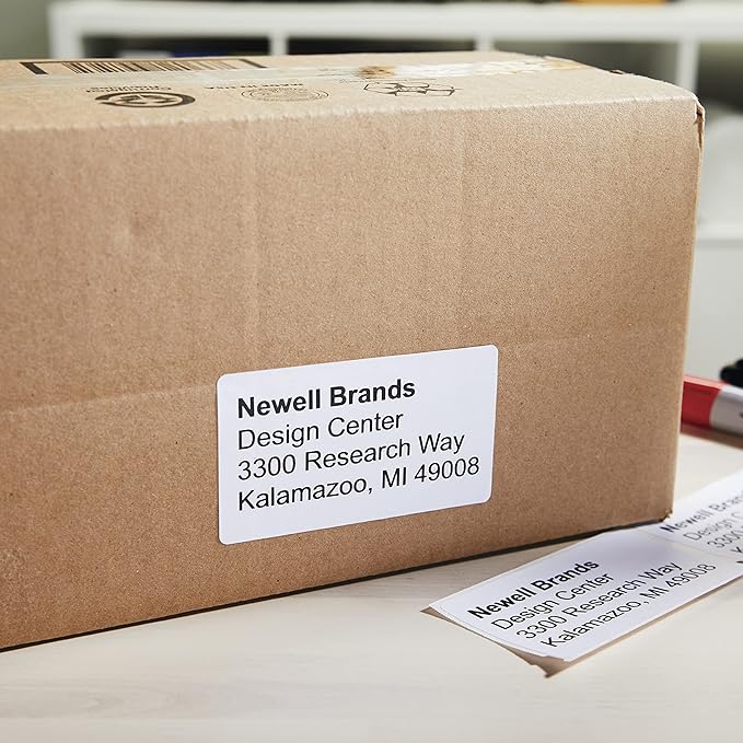 DYMO Authentic LW Large Shipping Labels for LabelWriter Label Printers, Print Up to 6-Line Addresses, 2-5/16" x 4", 3 Rolls of 300 (900 Total)