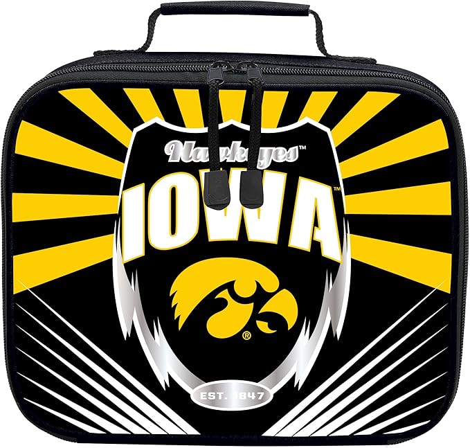 Officially Licensed NCAA Lightning Kids Lunch Kit Bag, Multi Color, 10" x 8.5" x 3"