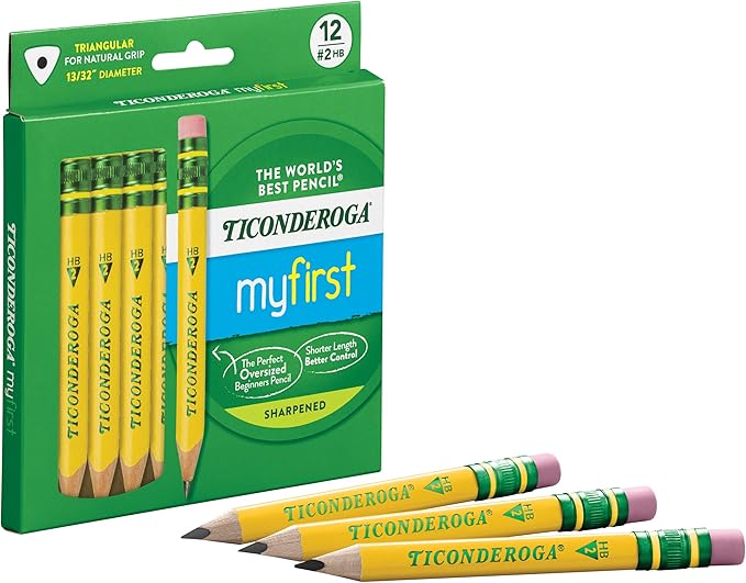 My First Ticonderoga Half Size Pencils