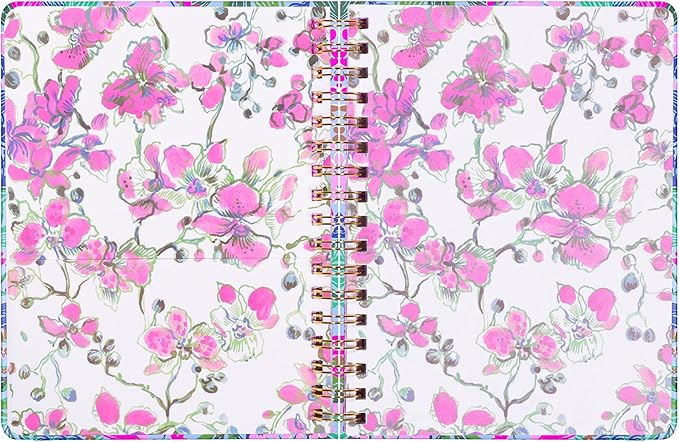 Lilly Pulitzer Large Monthly Planner January 2026 - December 2026, Monthly Agenda & Calendar, Stickers, Pockets, & Spiral Binding (Endless Summer)