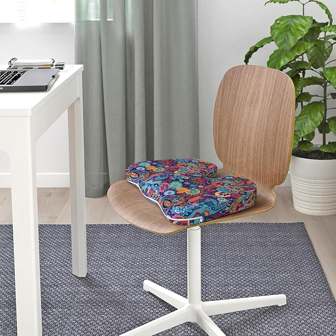 Tailbone Pain Relief Cushion, Memory Foam Seat Cushion for Pressure Relief Coccyx Cushion for Sciatica Pain Ergonomic Seat Cushion for Office Desk Chair