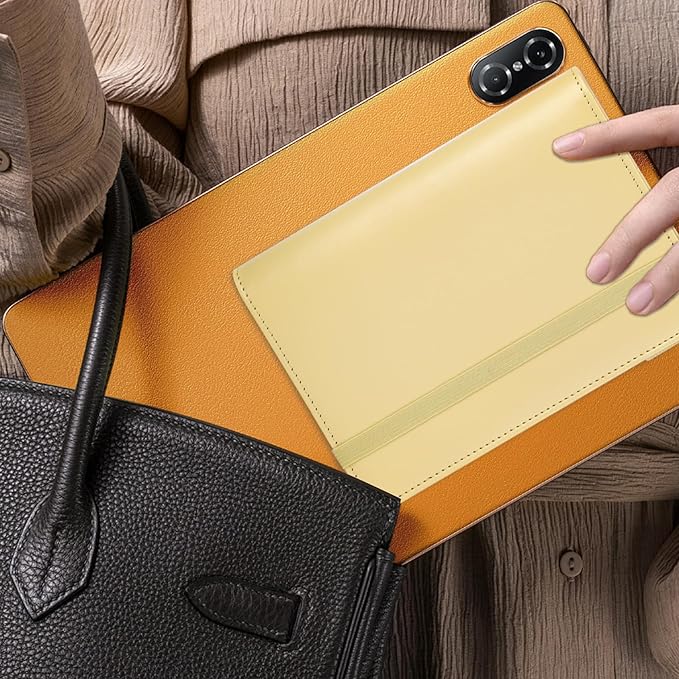 NICOOTHBudget Binder Cash Envelopes A6 Money Saving Binder with Zipper envelopes (A6Yellow)
