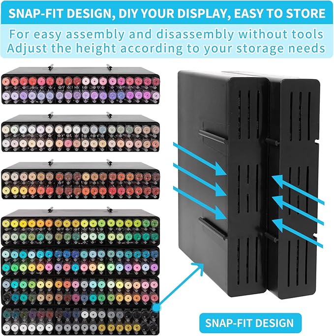 Gel Pens For Coloring, 252 Pack Colored Pens for Black Paper & White Paper, 0.6MM Fine Point Pens for Coloring, Writing, Drawing, Journaling, Note Taking, Office, Home