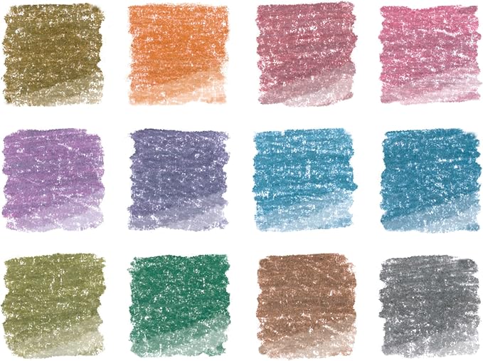 Staedtler, Metallic Colored Pencils, 12Colors, 146M C12