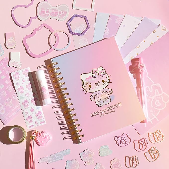 Hello Kitty 50th Anniversary DIY Journaling Set