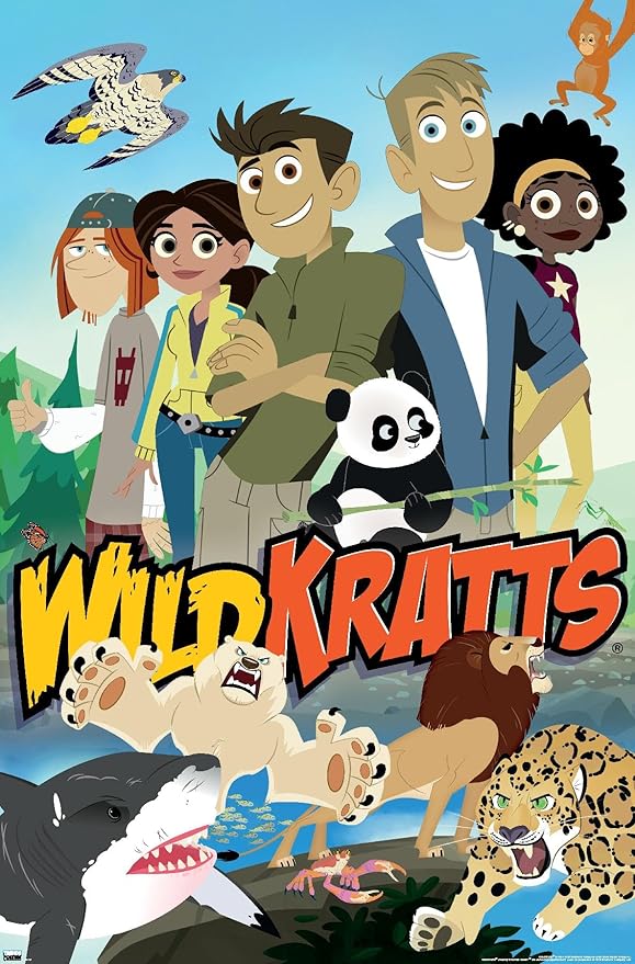Wild Kratts - Group Wall Poster, 19L" x 13W", Premium Unframed Version