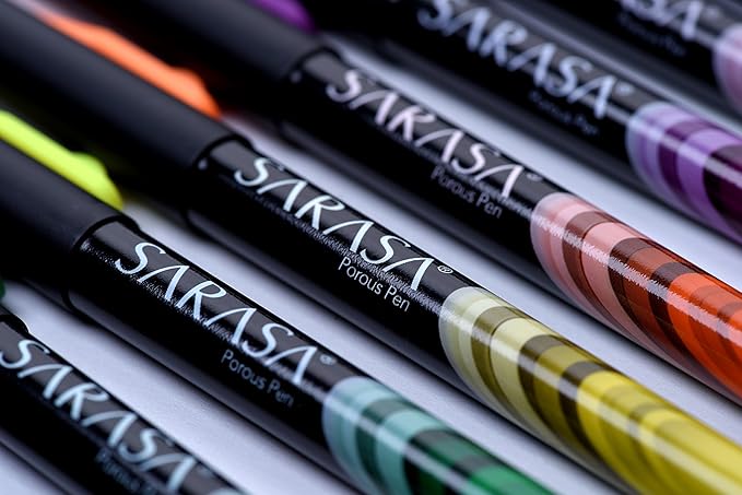 Zebra Sarasa Fineliner Pen 0.8mm, Violet (66180)