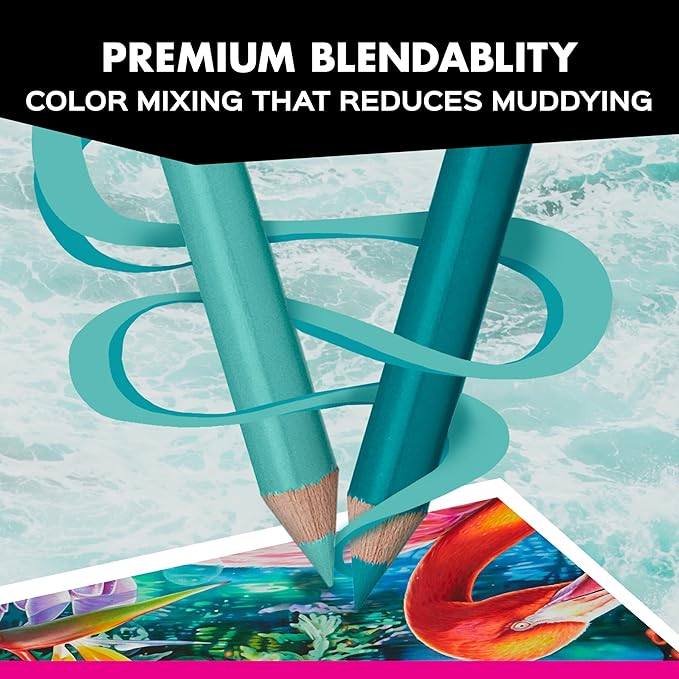 Prismacolor Premier Colored Pencils, Soft Core, Assorted Colors, 24 Count - Durable, Vibrant, Ultra-Smooth, Adult Coloring, Drawing, Sketching, Arts & Crafts