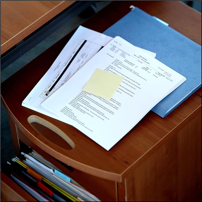 Post-it Notes, 3x3 in, 4 Pads, Canary Yellow, Clean Removal, Recyclable (Pack of 2)