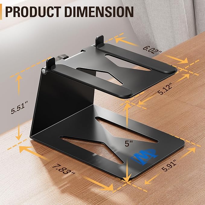 Mounting Dream Desktop Speaker Stand, Tilted Studio Monitor up to 15°with Anti-Vibration Pads, Set of 2 Bookshelf Speaker Stand, Surround Sound Speaker Stand -33 LBS