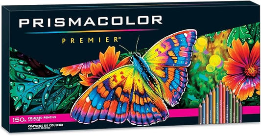 Prismacolor 150 Count (450 Total) Premier Soft Core Colored Pencil Set - Assorted Colored Pencils for Drawing, Coloring, and Sketching - Bulk 3 Pack
