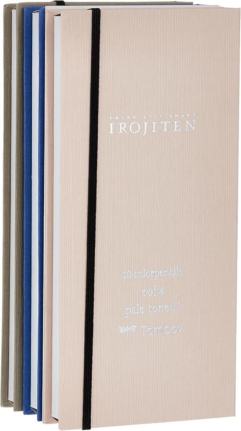 Tombow 51526 Irojiten Colored Pencil Dictionary Set, Woodlands, Set of 30. Beautifully Crafted Wax-Based Colored Pencils with Enamel Finish