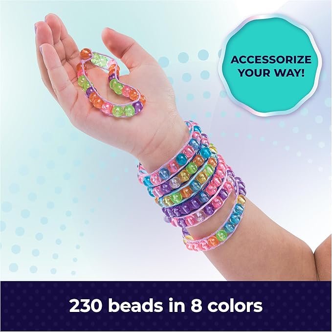 Cool Maker, BFF Beads Friendship Bracelet Making Kit, 230 Beads for Bracelets, Makes 10, Arts and Crafts Kit, Kids Toys for Girls Ages 6 and up