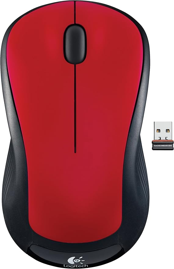 Logitech Wireless Mouse M310 (Flame Red)