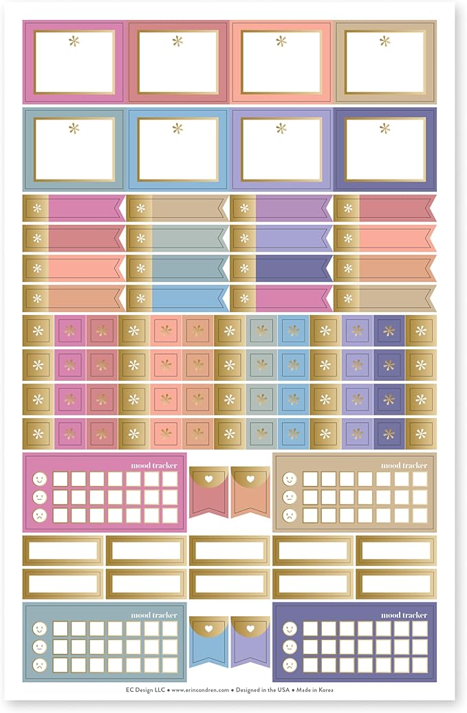 Self Care Journal Petite Planner - Asterisk