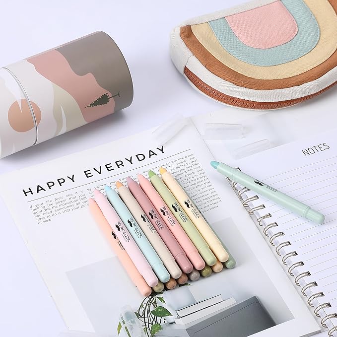 Mr. Pen- Gel Highlighter Set, 16 Pack, Assorted Colors, Bible Highlighters No Bleed Gift Set, No Bleed Highlighters