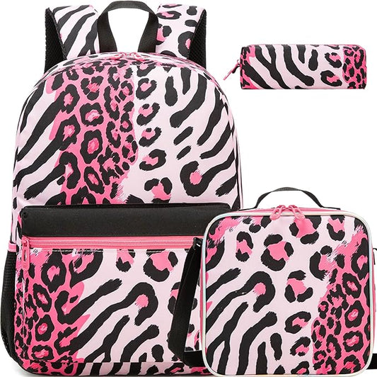 Backpack for Girls Backpack with Lunch Box School Backpacks for Girls with Pencil Case Back to School Supplies