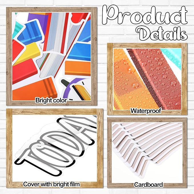 Qilery Bookshelf Bulletin Board Set Today a Reader Tomorrow a Leader Motivational Classroom Decor Reading Library Bulletin Board Set Inspirational Cutout for Back to School Classroom Decoration
