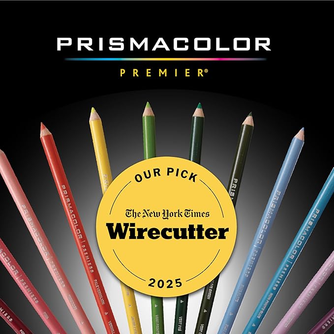 Prismacolor Premier Colored Pencils, Soft Core, Assorted Colors, 48 Count - Durable, Vibrant, Ultra-Smooth, Adult Coloring, Drawing, Sketching, Arts & Crafts