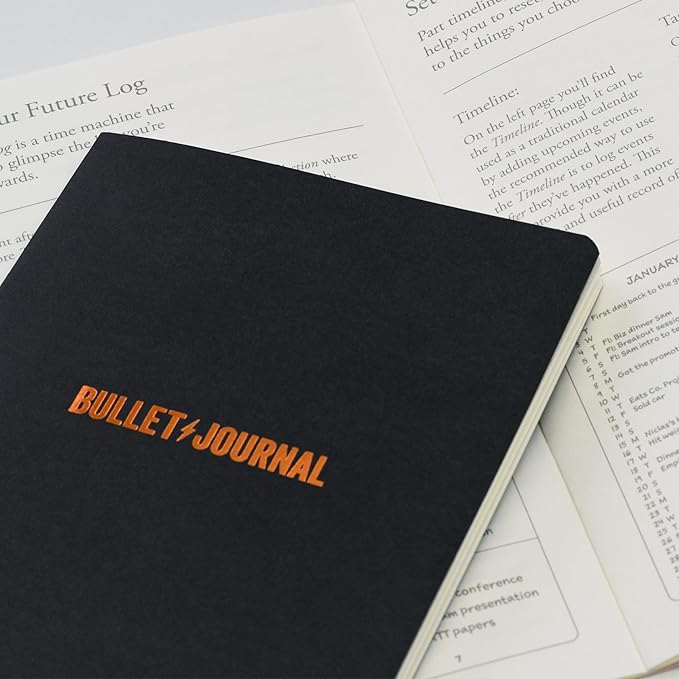 LEUCHTTURM1917 368952 Bullet Journal Edition 2 Green23, Medium A5, Hardcover, 206 Numbered Pages,Dotted