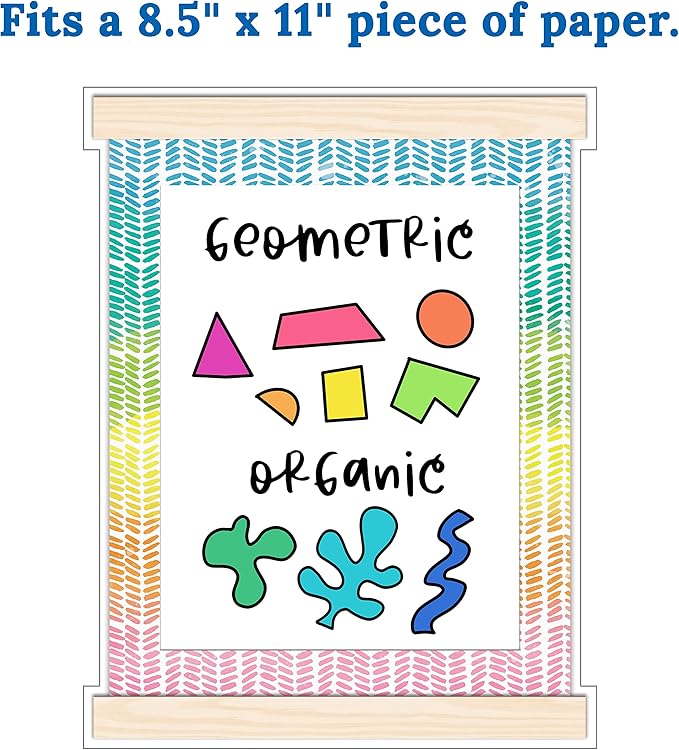 Carson Dellosa Creatively Inspired 17-Piece Classroom Display Bulletin Board Set, Colorful Clipboards, Frames, Bulletin Board Decorations, Inspirational Colorful Classroom Décor