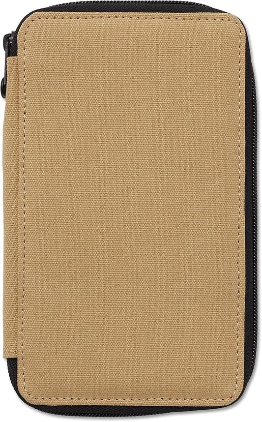Speedball Art Products 257240 24 Capacity Canvas Pencil Case, Wheat