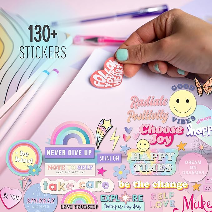 STMT D.I.Y. Artist Stationery Set, Art Journal Kit, Watercolor Kit, DIY Journaling Set for Girls Ages - 8+