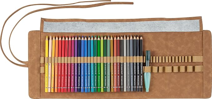 Faber-Castell 117530 Albrecht Dürer, Watercolor Pencils, Pencil Roll, Set of 30 Colors