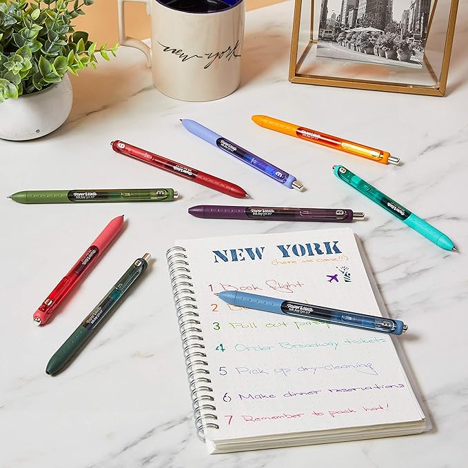 Paper Mate InkJoy Pens Gel Pens Medium Point (0.7 mm) Assorted,36 Count (Pack of 6)