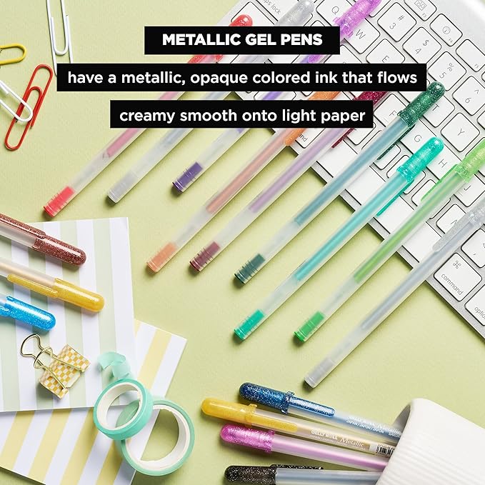 SAKURA Gelly Roll Metallic Gel Pen 10-Pack (57370)