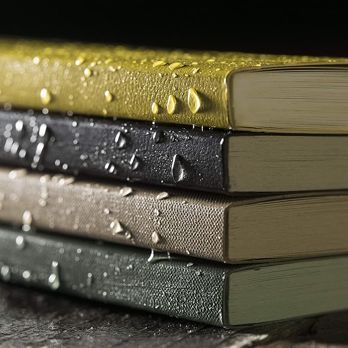 Rite In The Rain Weatherproof Soft Cover Notebook, 3.5" x 5", Yellow Cover, Universal Pattern (No. 374-M)