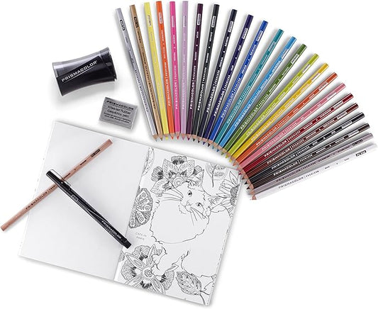 Prismacolor Adult Kit, 29-Pack, Coloring Set 29 Pieces
