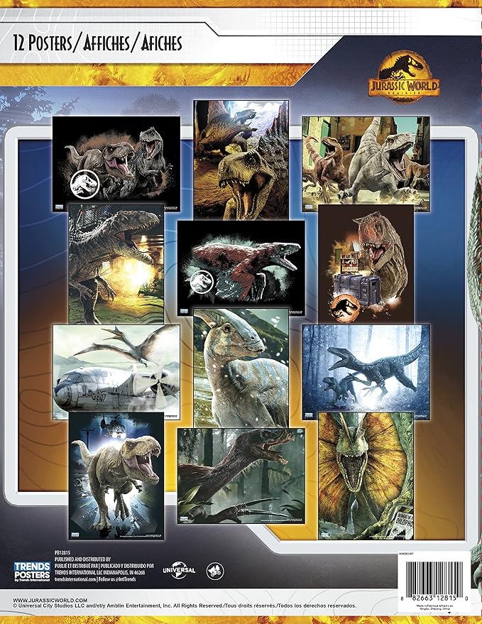 Jurassic World: Dominion Poster Book Poster Book