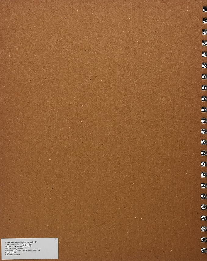 Strathmore 400 Series Sketch Pad, Recycled Paper, 9x12 inch, 100 Sheets - Artist Sketchbook for Drawing, Illustration, Art Class Students