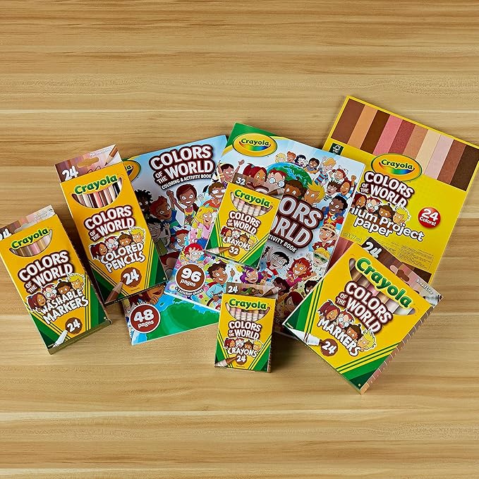 Crayola Colors of the World Markers 24 Count