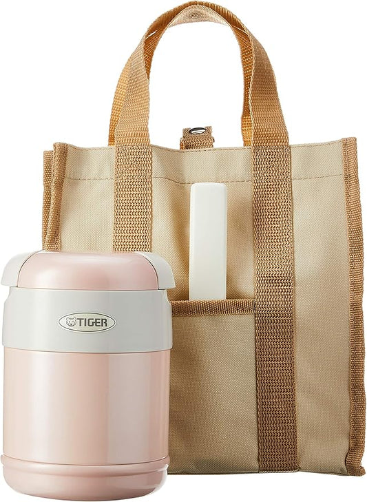 Tiger Corporation LWR-A072 Thermal Lunch Box, Pink